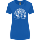 Funny Gym Quote Bodybuilding Training Womens Wider Cut T-Shirt Royal Blue