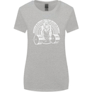 Funny Gym Quote Bodybuilding Training Womens Wider Cut T-Shirt Sports Grey