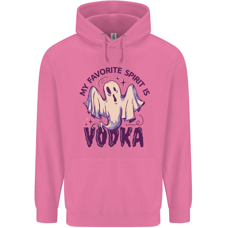 Funny Halloween Alcohol Vodka Spirit Ghost Childrens Kids Hoodie Azalea