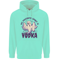 Funny Halloween Alcohol Vodka Spirit Ghost Childrens Kids Hoodie Peppermint