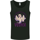 Funny Halloween Alcohol Vodka Spirit Ghost Mens Vest Tank Top Black