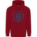 Funny Halloween Zombie We Dont Bite Much Childrens Kids Hoodie Red