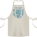 Funny Halloween Zombie We Dont Bite Much Cotton Apron 100% Organic Natural