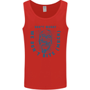 Funny Halloween Zombie We Dont Bite Much Mens Vest Tank Top Red