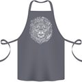 Funny Hipster Lion Cotton Apron 100% Organic Steel
