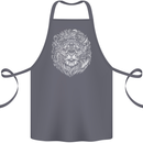 Funny Hipster Lion Cotton Apron 100% Organic Steel
