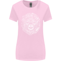 Funny Hipster Lion Womens Wider Cut T-Shirt Light Pink