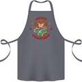Funny Hoggy Christmas Hedgehog Cotton Apron 100% Organic Steel