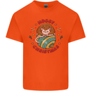 Funny Hoggy Christmas Hedgehog Kids T-Shirt Childrens Orange