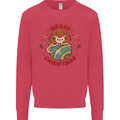 Funny Hoggy Christmas Hedgehog Mens Sweatshirt Jumper Heliconia
