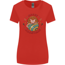 Funny Hoggy Christmas Hedgehog Womens Wider Cut T-Shirt Red
