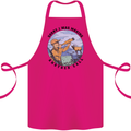 Funny Hunting Making Another Call Hunter Cotton Apron 100% Organic Pink