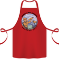 Funny Hunting Making Another Call Hunter Cotton Apron 100% Organic Red