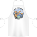 Funny Hunting Making Another Call Hunter Cotton Apron 100% Organic White