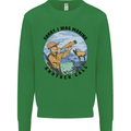 Funny Hunting Making Another Call Hunter Kids Sweatshirt Jumper Irish Green