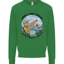 Funny Hunting Making Another Call Hunter Kids Sweatshirt Jumper Irish Green