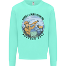 Funny Hunting Making Another Call Hunter Kids Sweatshirt Jumper Peppermint