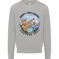 Funny Hunting Making Another Call Hunter Kids Sweatshirt Jumper Sports Grey