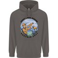 Funny Hunting Making Another Call Hunter Mens 80% Cotton Hoodie Charcoal
