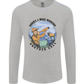 Funny Hunting Making Another Call Hunter Mens Long Sleeve T-Shirt Sports Grey