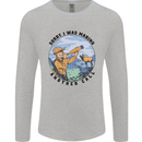 Funny Hunting Making Another Call Hunter Mens Long Sleeve T-Shirt Sports Grey
