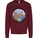 Funny Hunting Making Another Call Hunter Mens Sweatshirt Jumper Maroon