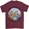 Funny Hunting Making Another Call Hunter Mens T-Shirt 100% Cotton Maroon