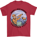 Funny Hunting Making Another Call Hunter Mens T-Shirt 100% Cotton Red