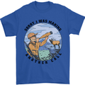 Funny Hunting Making Another Call Hunter Mens T-Shirt 100% Cotton Royal Blue