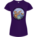 Funny Hunting Making Another Call Hunter Womens Petite Cut T-Shirt Purple