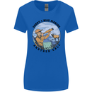 Funny Hunting Making Another Call Hunter Womens Wider Cut T-Shirt Royal Blue