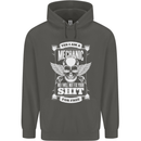 Funny Im a Mechanic No Wont Fix For Free Childrens Kids Hoodie Storm Grey