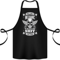 Funny Im a Mechanic No Wont Fix For Free Cotton Apron 100% Organic Black