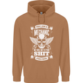 Funny Im a Mechanic No Wont Fix For Free Mens 80% Cotton Hoodie Caramel Latte