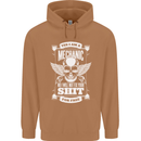 Funny Im a Mechanic No Wont Fix For Free Mens 80% Cotton Hoodie Caramel Latte