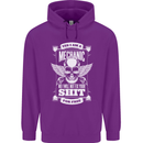Funny Im a Mechanic No Wont Fix For Free Mens 80% Cotton Hoodie Purple