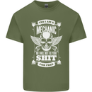 Funny Im a Mechanic No Wont Fix For Free Mens Cotton T-Shirt Tee Top Military Green