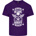 Funny Im a Mechanic No Wont Fix For Free Mens Cotton T-Shirt Tee Top Purple