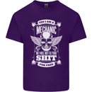Funny Im a Mechanic No Wont Fix For Free Mens Cotton T-Shirt Tee Top Purple