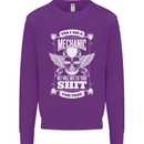 Funny Im a Mechanic No Wont Fix For Free Mens Sweatshirt Jumper Purple
