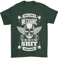 Funny Im a Mechanic No Wont Fix For Free Mens T-Shirt 100% Cotton Forest Green