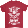 Funny Im a Mechanic No Wont Fix For Free Mens T-Shirt 100% Cotton Red