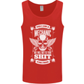 Funny Im a Mechanic No Wont Fix For Free Mens Vest Tank Top Red