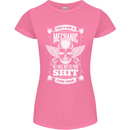 Funny Im a Mechanic No Wont Fix For Free Womens Petite Cut T-Shirt Azalea