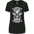 Funny Im a Mechanic No Wont Fix For Free Womens Wider Cut T-Shirt Black
