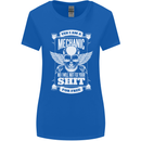 Funny Im a Mechanic No Wont Fix For Free Womens Wider Cut T-Shirt Royal Blue