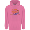 Funny Inspirational Yoga Childrens Kids Hoodie Azalea