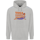 Funny Inspirational Yoga Childrens Kids Hoodie Sports Grey