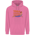 Funny Inspirational Yoga Mens 80% Cotton Hoodie Azelea