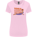 Funny Inspirational Yoga Womens Wider Cut T-Shirt Light Pink